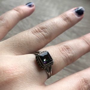 Iridescent square ring!